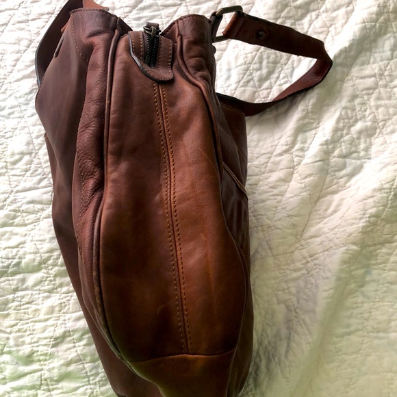 Banana Republic Leather Handbag - Picture 4 of 15